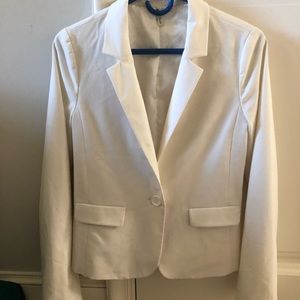 White blazer size medium